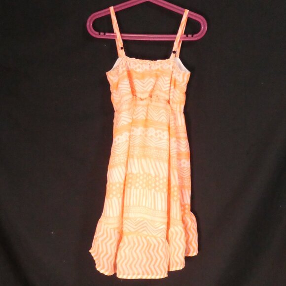 CHILDREN'S PLACE | small (5/6) | Fully Lined Orange Sleeveless Summer Dress - Picture 2 of 16